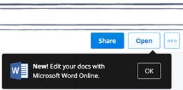 Dropbox Microsoft Office Online Integration thumb